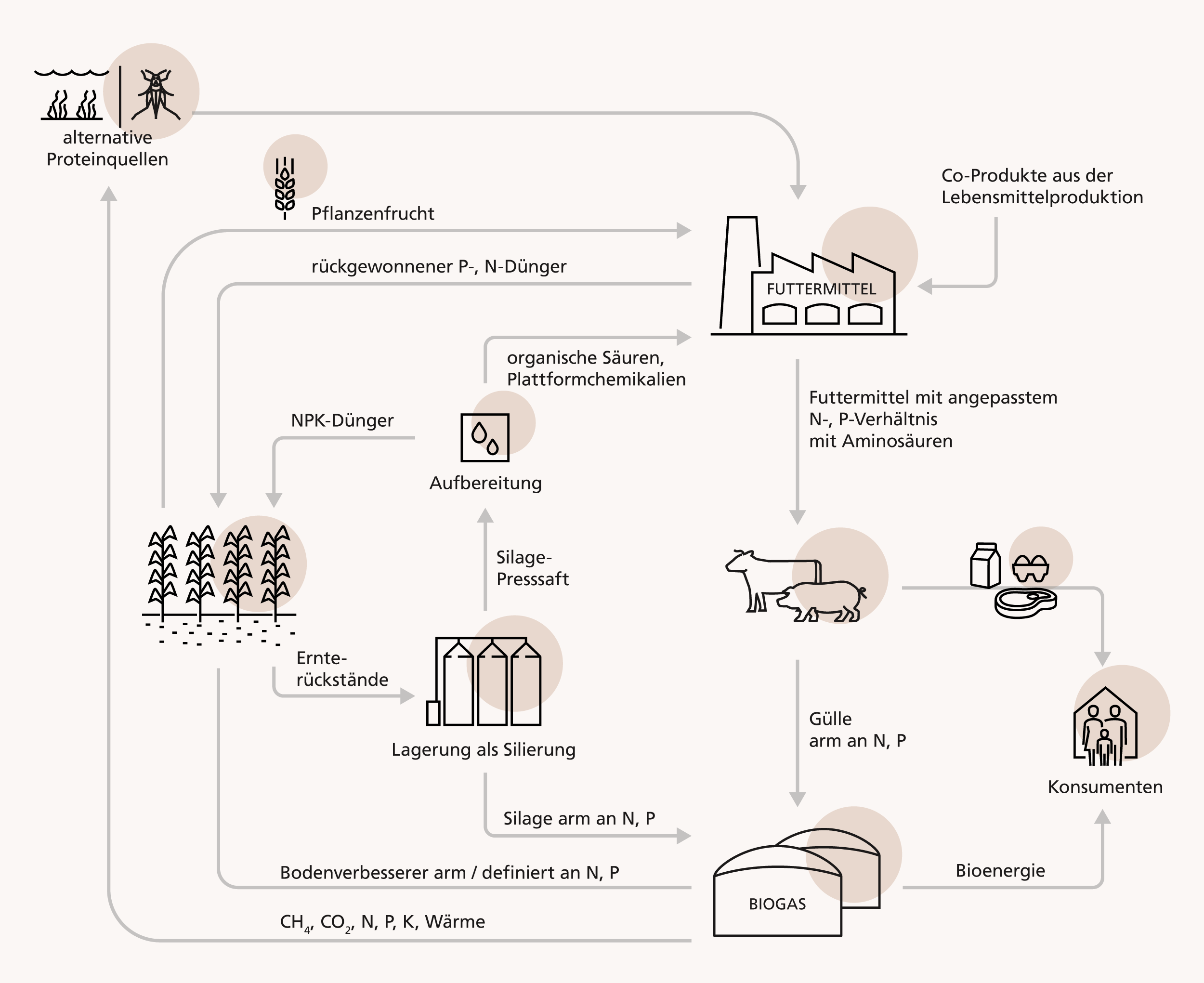 Circular Farming Kreisläufe